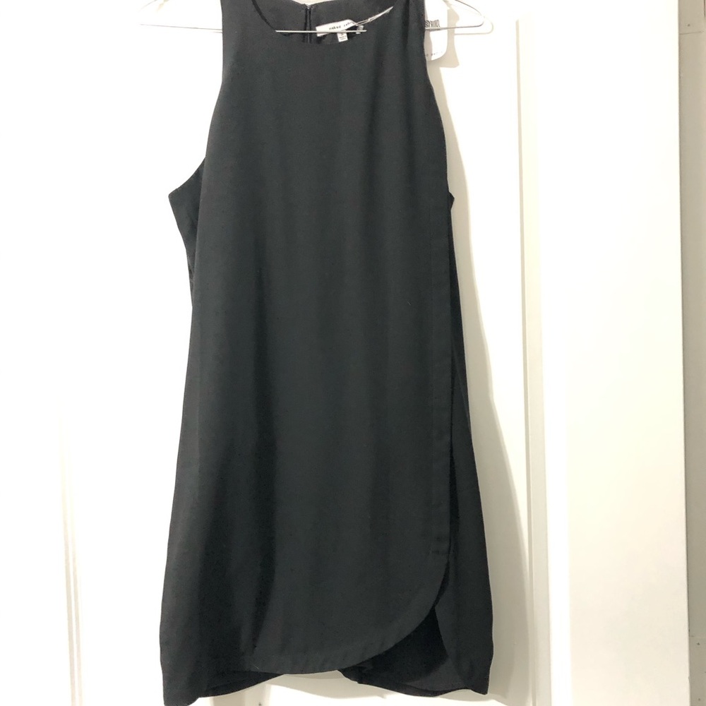 Naked zebra racer back dress